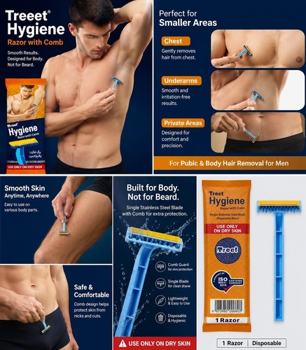 Treet hygiene razor - treet,