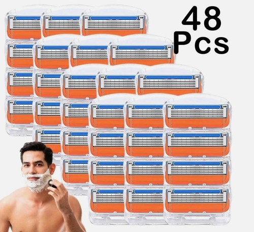 48pcs razor blades men for - razor,